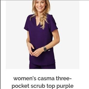 NWT Limited Edition Purple FIGS scrub set